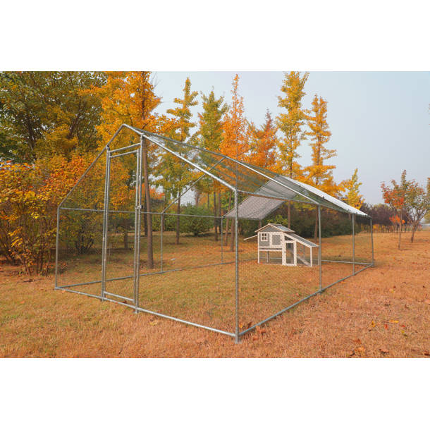 EZ Frames EZ Frame Chicken Coop And Run Kits 90 Square Feet Chicken Coop with Chicken Run For